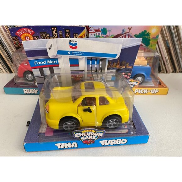 Lot of 5 Chevron Cars Rudy Ragtop Pete Pick-Up Kelly Kompact Leo Limo Tina Turbo - Picture 2 of 6